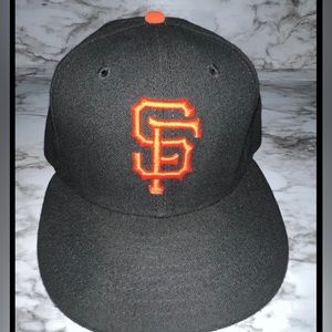 SF Giants fitted (7 1/8) flat bill hat